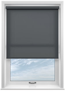 Roma (FR), Char Grey - Twist&Fit Roller Blind